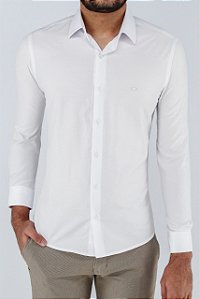 CAMISA ML ESSENCIAL SLIM BRANCO OGOCHI