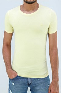 CAMISETA IDEM  MC  AMARELO -OGOCHI