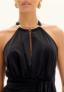 VESTIDO CURTO ASSIMETRICO LANÇA PERFUME
