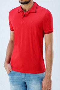 POLO MC ESSENCIAL SLIM VERMELHA OGOCHI