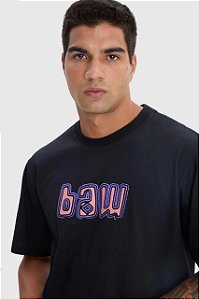 CAMISETA REGULAR CHALK DRAWING BAW