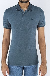POLO MC CASUAL SLIM PQ PS OGOCHI AZUL