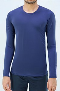 CAMISETA ML SPORT SUPER SLIM AZUL OGOCHI