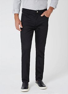 CALÇA JEANS SLIM ACETINADA AZUL MARINHO DUDALINA