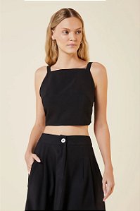 BLUSA BICOLOR PRETO / CONCHA MY PLACE