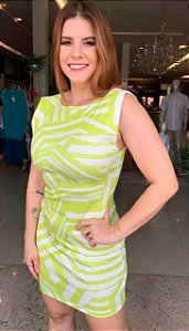 VESTIDO SLIM OMBROS MARCADOS P VES27554 DIMY