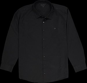 CAMISA ML ESSENCIAL G+ TRICOLI OGOCHI PRETO