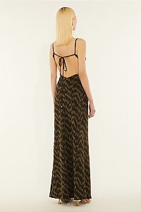 VESTIDO LONGO COM FENDA DIMY