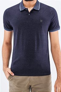 POLO MC CONCEPT SLIM VISUAL  AZUL- OGOCHI