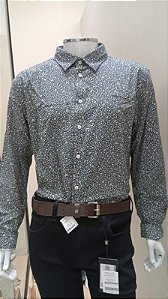 CAMISA RELAX M FLORAL AZUL 0310103238