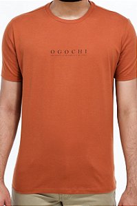 CAMISETA MC CONCEPT SLIM DEC OGOCHI MARROM