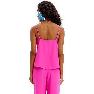 BLUSA DE ALCA DECOTE V LANÇA PERFUME VERDE