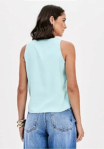 BLUSA SEM MANGA LANÇA PERFUME  VERMELHO