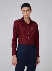 CAMISA ML CAMISA VINHO DULALINA