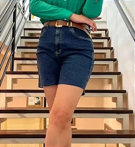 BERMUDA JEANS MOM SUPER HIGH LANÇA PERFUME