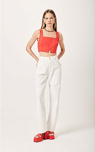 CALCA ZENDAYA CINTURA BAIXA  C/ CINTO CAL28505 40