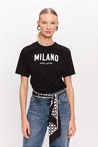 T-SHIRT ESTAMPADA LUGARES ITALIA -OFF WHITE  DIMY