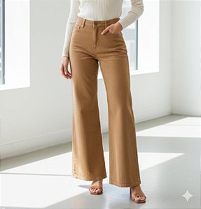 CALCA SARJA CAROL MARROM MASCAVO 04040112