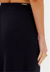 SAIA EVASE SUPER MIDI PRETO LANÇA PERFUME
