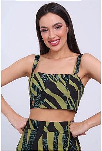 TOP CROPPED TIGRE NA ARVORE 52104386
