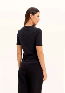 T-SHIRT NAME BABY LOOK LANÇA PERFUME OFF WHITE