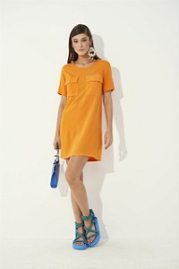 VESTIDO COLCCI PP LARANJA YAM 0440112163