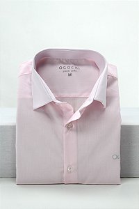 CAMISA ML ESSENCIAL SLIM ROSA OGOCHI