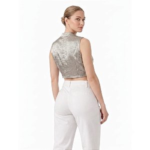 BLUSA TRANSPASSE - 007049-VANILA - P BLU20144