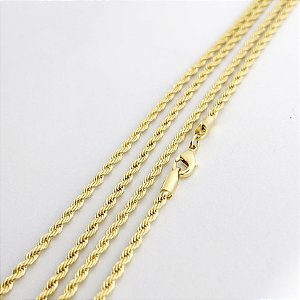 Pulseira Cabo de Aço – Banhada em Ouro 18K