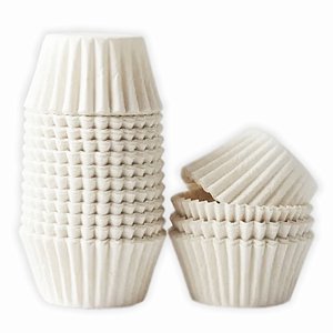 Forminha para Brigadeiro e Docinhos n°5 Branca - (100 Unidades)