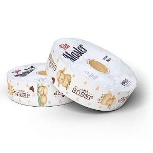 Fita Plástica Master Decorada Cristã Jesus Vive - 32mmx50m