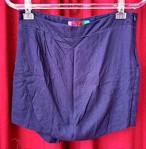 Short Saia Crepe Viscose Lisa