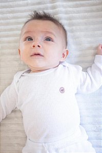 Conjunto  Bebê Pagão Longo Branco