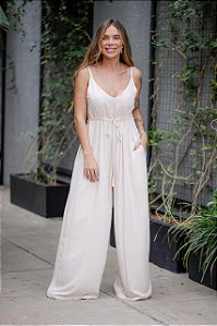 Macacão Serena Baunilha