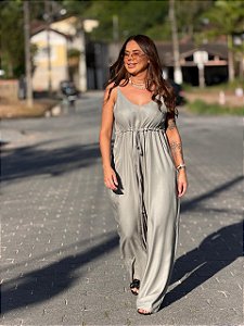 Macacão Serena Cinza