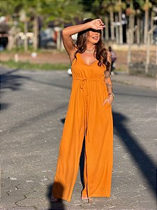 Macacão Serena laranja