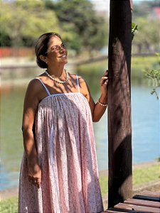 Dress Girassol rosa