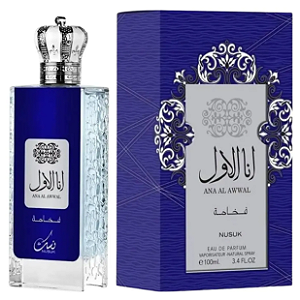 Ana Al Awwal Blue Eau de Parfum 100ml - Nusuk Riiffs - Árabe Parfum