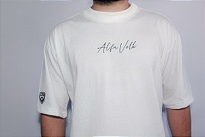 Camiseta Oversized Al'fa Volk - Name Logotipo
