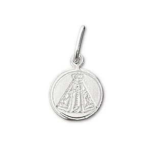 Pingente Nossa Senhora Aparecida Prata 925 Legítima Original