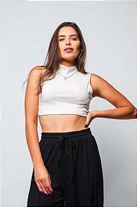 MINI CROPPED LARA OFF WHITE