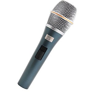 Microfone com Fio Kadosh K98 (k-98) Pro Dinâmico  - LOCAÇÃO