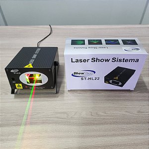 Laser Show Verde e Vermelho 50mW/100mW