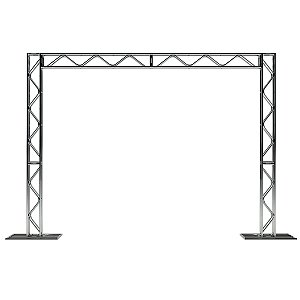 Kit Trave Aço Q20 2,5m x 3m - LOCAÇÃO