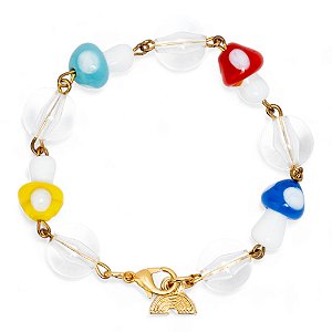 Pulseira Leveza Cogumelos Kids