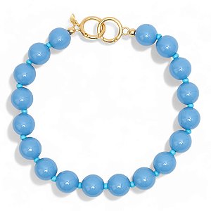 Choker Bola Azul Tiffany