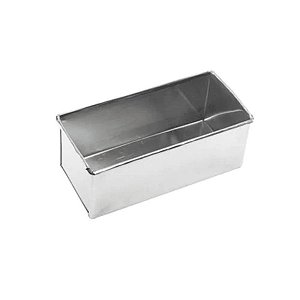 Forma Para Pão de Forma sem Tampa  20 x 10 x 10  Aluminio