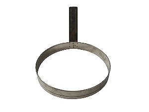 Aro Modelador Redondo Tapioca 21cm  ( Inox )