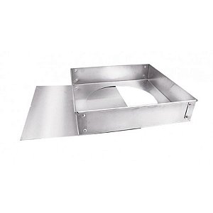 Forma Quadrada Fundo Removível 30 x 5 cm (Aluminio)