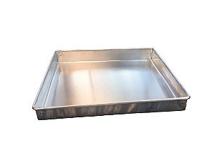Forma Quadrada Fundo Fixo 15 x 5 cm  (Aluminio)